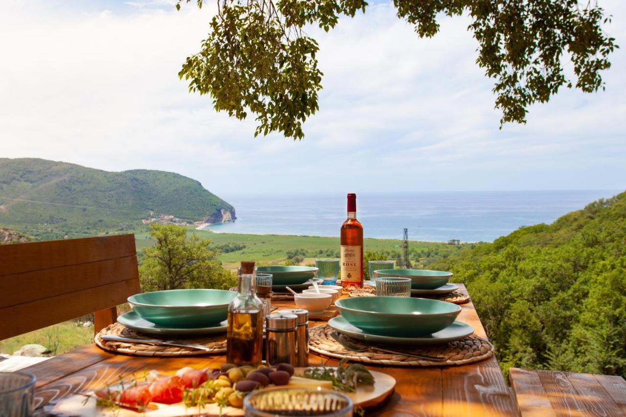 Eco Village Buljarica Budva Bagian luar foto